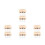 4Sets Baby Haar Navelstreng Bewaardoos Khaki Herinnering 8