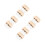 4Sets Baby Haar Navelstreng Bewaardoos Khaki Herinnering 6