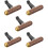 5St Creatieve Autodecoratie Van Walnoothout Met Langdurige 10