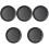 5Stk Runde Backbleche Aus Kohlenstoffstahl, Antihaft, 5