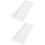 2St Plastic Bakstenenmal Tuinpadvorm Praktische Cementmal Wit 7