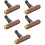 5St Creatieve Autodecoratie Van Walnoothout Met Langdurige 9