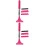2Stk Karosseriefenster Squeegee Mit Teleskopgriff Pink 7