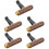 5St Creatieve Autodecoratie Van Walnoothout Met Langdurige 8