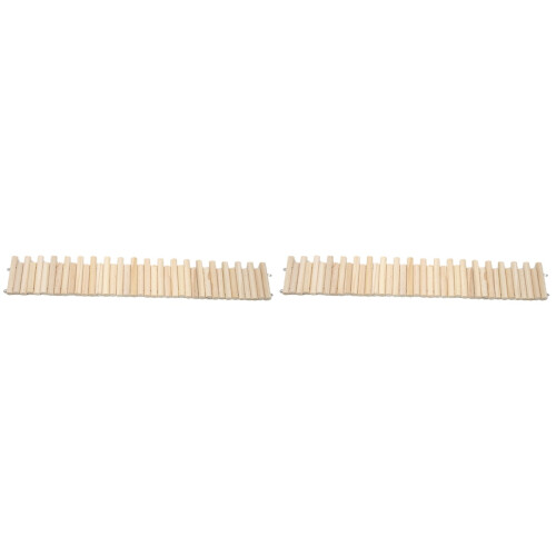 2St Mini Hek Beige Voor Micro Landschap En Tuinversiering 1