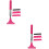 2Stk Karosseriefenster Squeegee Mit Teleskopgriff Pink 8