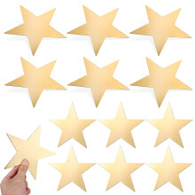 150St Gouden Papieren Ster Cutouts Perfect Voor School En Wanddecor