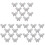 30St Compacte Patches Nonwoven Stoffen DIY Kleding 3