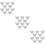 30St Compacte Patches Nonwoven Stoffen DIY Kleding 10