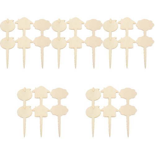 150St Herbruikbare Plantnaamlabels Beige Voor En Potten 2