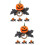 8Stk Halloween Kürbis Design Wiederverwendbar 9