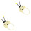 2St Cosplay Haarband Cartoon Met Metaal Feestaccessoire 4