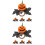8Stk Halloween Kürbis Design Wiederverwendbar 7