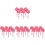 24St Decoratieve Roze Lollipop Props PP Voor Bruiloften 4