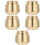 5St Compacte Gouden Koperen Huisdier As Bewaarpot 7