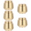 5St Compacte Gouden Koperen Huisdier As Bewaarpot 11