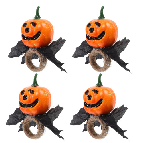 8Stk Halloween Kürbis Design Wiederverwendbar 2