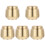 5St Compacte Gouden Koperen Huisdier As Bewaarpot 2