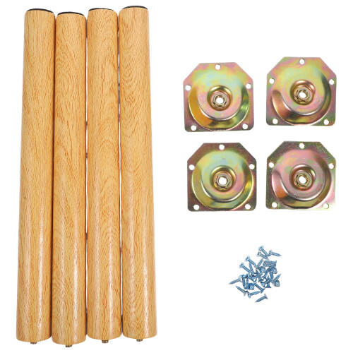2Sets Massief Meubelpoot Set Elegant En Stevig Voor Meubels