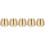 5St Compacte Gouden Koperen Huisdier As Bewaarpot 9