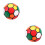 2Pz Palloni Gioco Bambini PVC Elastici E Resistenti Vari 6