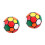 2Pz Palloni Gioco Bambini PVC Elastici E Resistenti Vari 4