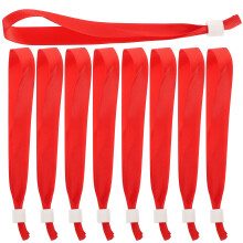40Stk Rote Seidenarmbänder Event Wristbands Für Party