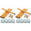 2Sets Massief Meubelpoot Set Elegant En Stevig Voor Meubels 4