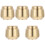 5St Compacte Gouden Koperen Huisdier As Bewaarpot 3
