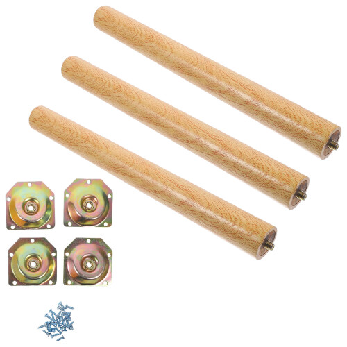 2Sets Massief Meubelpoot Set Elegant En Stevig Voor Meubels 2
