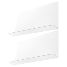 4St PVC Splash Guard Badkuip En Douche Waterbarrière Transparant