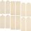 4Set Segnalibri Legno Non Finiti Khaki Per DIY Con E Nappe 10
