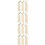 4Set Segnalibri Legno Non Finiti Khaki Per DIY Con E Nappe 9
