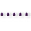 5Sets Paarse Earring DIY Accessoires Met Gladde Afwerking 9