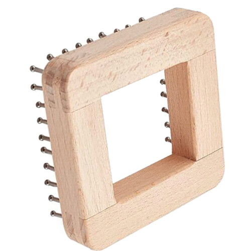3Ud Telar Manual De Madera Beige Para Y Bufandas Kit De Tejido 1