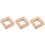 3Ud Telar Manual De Madera Beige Para Y Bufandas Kit De Tejido 4