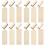 4Set Segnalibri Legno Non Finiti Khaki Per DIY Con E Nappe 6
