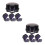 8St Oven Knop Covers Thuisgebruik, Kindveilig, Plastic, Grijs 2
