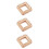 3Ud Telar Manual De Madera Beige Para Y Bufandas Kit De Tejido 7