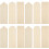 4Set Segnalibri Legno Non Finiti Khaki Per DIY Con E Nappe 2