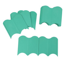 Durable 20PCS Green Landscaping Edging for Garden & Lawn Easy Install