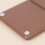 Mini Quiet LCD Portable Calculator Brown ABS Small Office Store Home 7