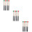 6Pares Martelos Para Percussão De E Borracha Uso Profissional 11