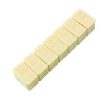Scatola settimanale per medicine con 7 scomparti - Beige, portatile, in materiale PP