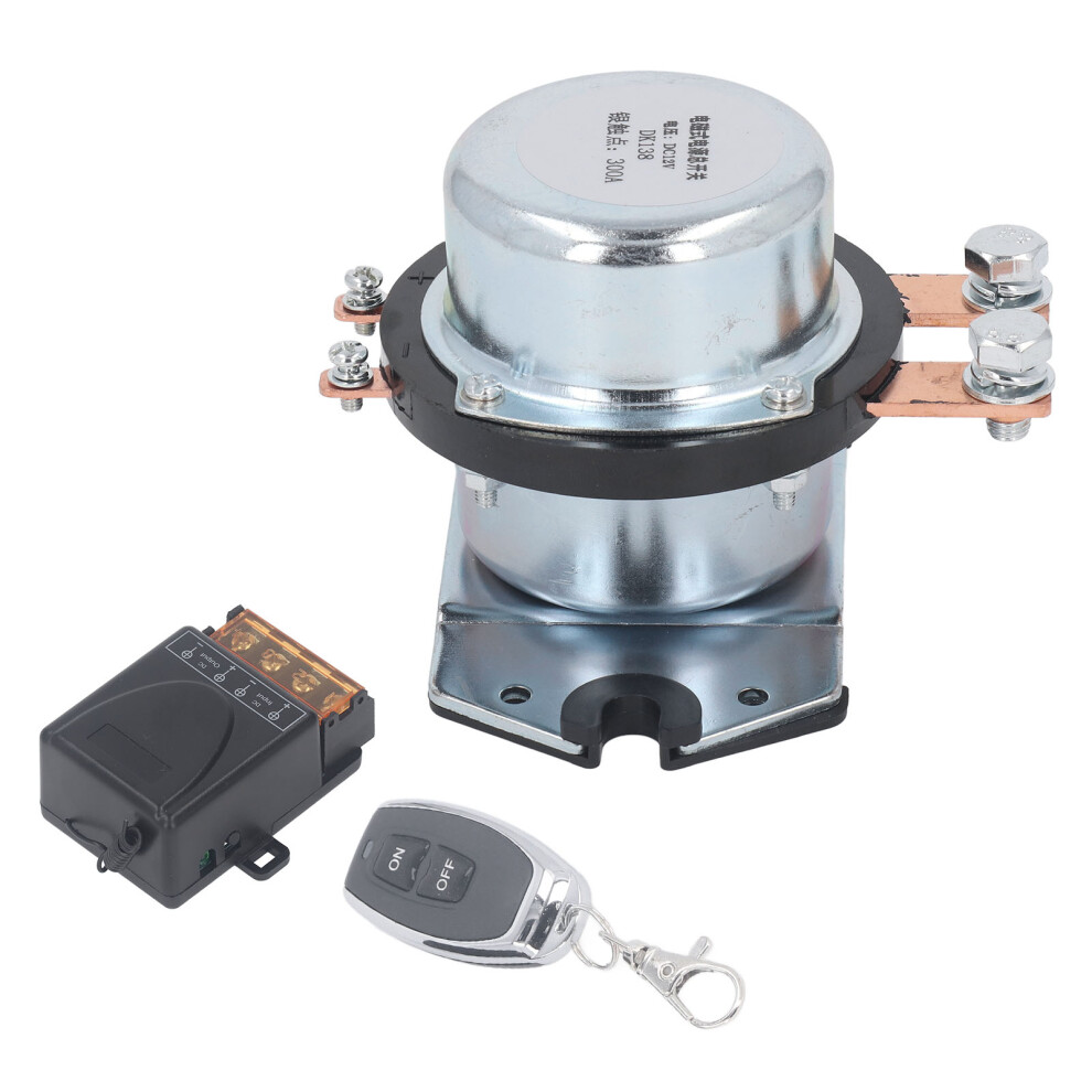 12V 300A Alloy Car Starter Solenoid Relay Switch For Atv, Lawn Silver 8341381682112