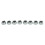 Spark Plug Wire Loom Holder for V8 Engines 9.5mm Diameter Black 10