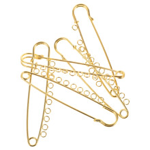 20Stk Metall Sicherheitsnadeln Gold Für Schmuck DIY Broschen Basteln