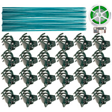 4Sets Farbige Pflanzenhalter Für Garten, Orchideen Und Kletterpflanzen