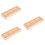 3Stk Holzbox Beige Mit 3 Gittern Für , Schmuck Und Bürobedarf 7