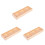 3Stk Holzbox Beige Mit 3 Gittern Für , Schmuck Und Bürobedarf 2